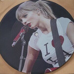 Taylor Swift - Picture Disc - Real Vinyl 12" - Upcycled Wall Art